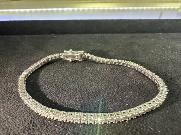 Luxury Moissanite Tennis Bracelet - S925 Sterling Silver & Moissanite Jewelry
